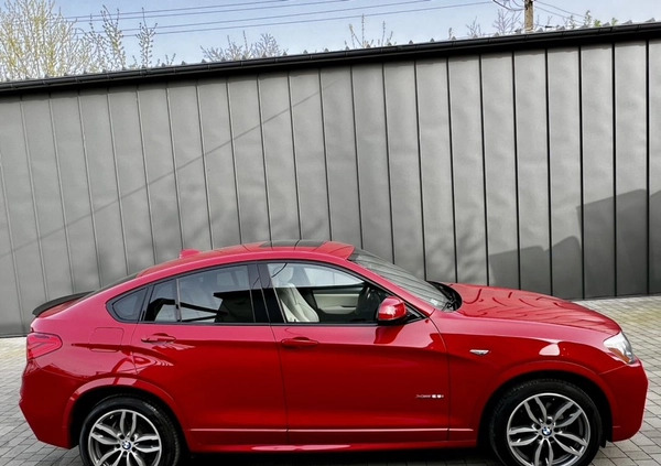 BMW X4 cena 99700 przebieg: 88000, rok produkcji 2015 z Oleszyce małe 781